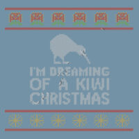 Kiwi Christmas - Denim Carrie Tote Design