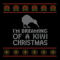 Kiwi Christmas - Womens Mika Organic Long Sleeved Dress Design