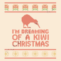 Kiwi Christmas - Large Canvas Santa Sack Design