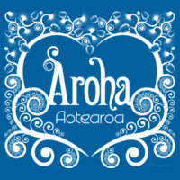 Aroha Aotearoa - Womens Maple Tee Design