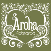 Aroha Aotearoa - Womens Mali Tee Design