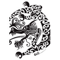 Taniwha Dragon - Mini-Me One-Piece Design