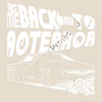 Back to Aotearoa - Women's Maple Organic Tee Design