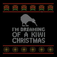 Kiwi Christmas - Womens Curve Longsleeve Tee Design