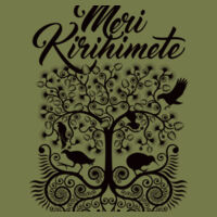 Meri Kirihimete - Unisex Stencil Hoodie Design