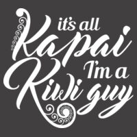 Ka pai Kiwi guy - Mens Faded Tee Design