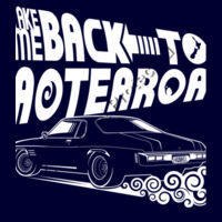 Back to Aotearoa - Mens Block Tee Design