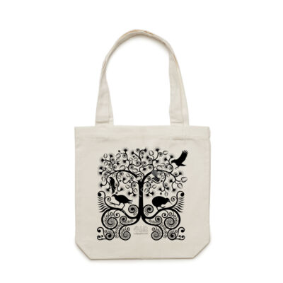 NZ Native Birds - Carrie Tote Bag Thumbnail