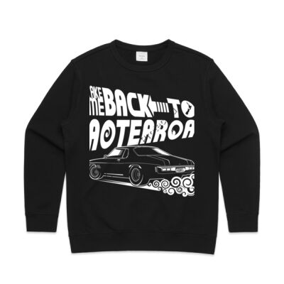 Back to Aotearoa - Womens Premium Crew Thumbnail