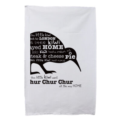 This little Kiwi - 100% Cotton Tea towel Thumbnail