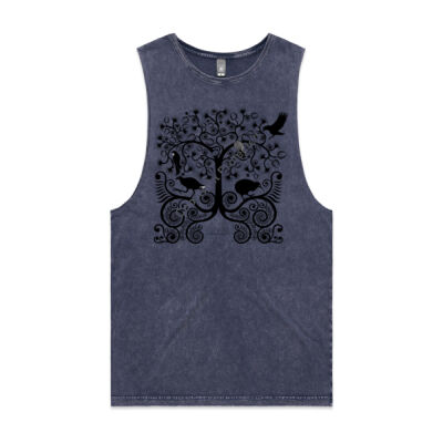 Unisex Stone Wash Barnard Tank Thumbnail