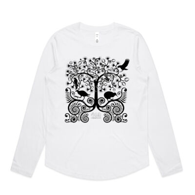Womens Curve Longsleeve Tee  Thumbnail
