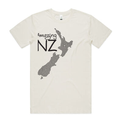 Amazing NZ - Mens Staple Organic Tee Thumbnail