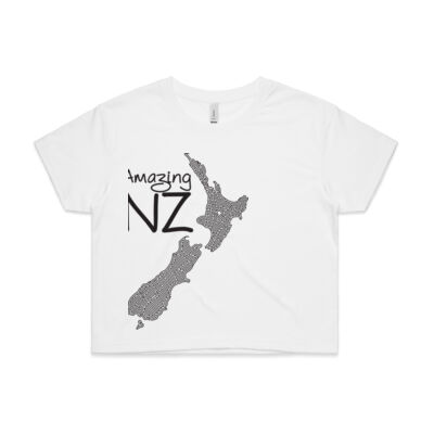 Amazing NZ - Womens Crop Tee Thumbnail