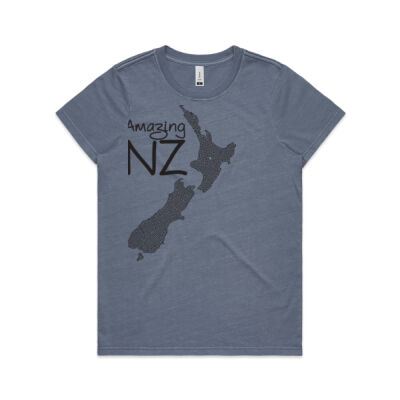 Amazing NZ - Womens Faded Tee Thumbnail