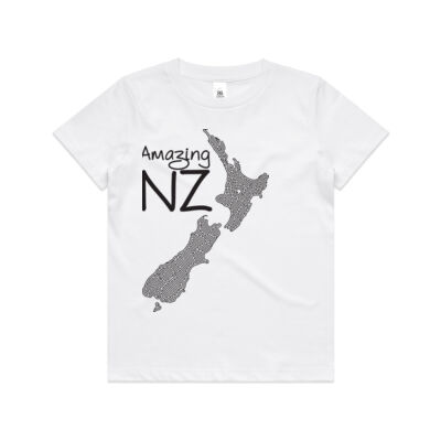 Amazing NZ - Kids Youth T shirt Thumbnail