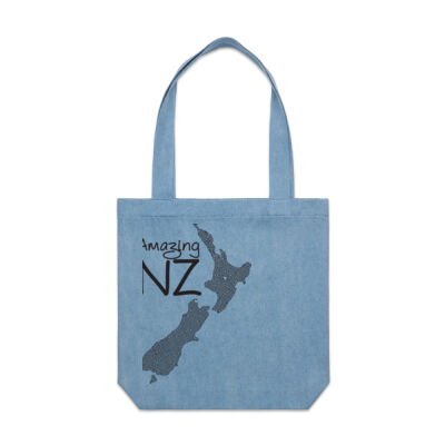 Amazing NZ - Denim Carrie Tote Thumbnail