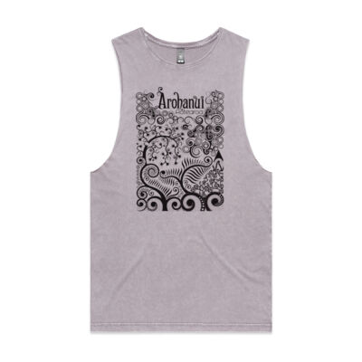 Arohanui Aotearoa - Unisex Stone Wash Barnard Tank Thumbnail