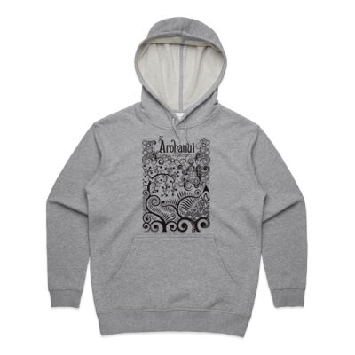 Arohanui Aotearoa - Womens Premium Hood Thumbnail