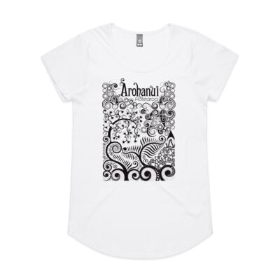 Arohanui Aotearoa - Womens Mali Tee Thumbnail