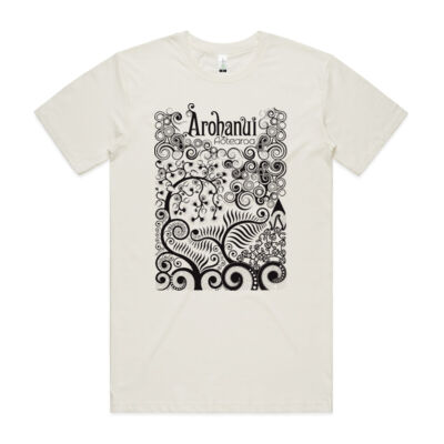Arohanui Aotearoa - Mens Staple Organic Tee Thumbnail