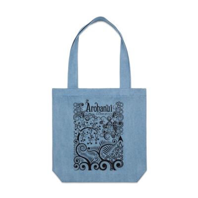 Arohanui Aotearoa - Denim Carrie Tote Thumbnail