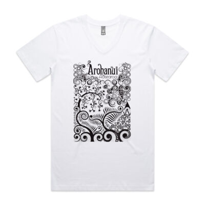 Arohanui Aotearoa - Mens Tarmac T shirt Thumbnail
