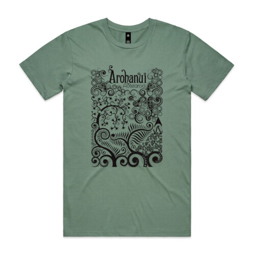 Arohanui Aotearoa - Mens Staple T shirt Thumbnail