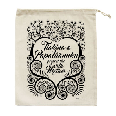 Papatūānuku - Medium Calico Bag Thumbnail