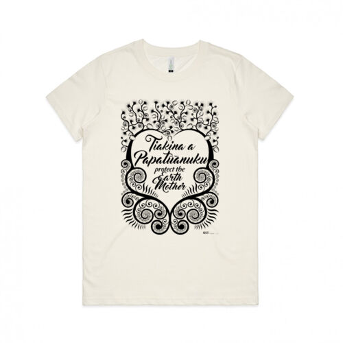 Papatūānuku - Womens Maple Organic Tee Thumbnail