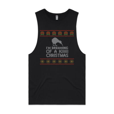 Kiwi Christmas - Unisex Barnard Tank Thumbnail