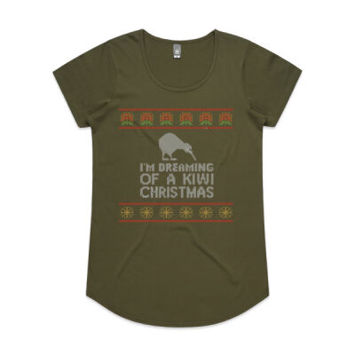 Kiwi Christmas - Womens Mali Tee Thumbnail