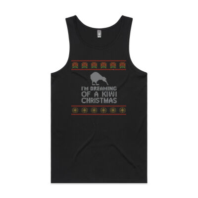 Kiwi Christmas - Mens Lowdown Singlet Thumbnail