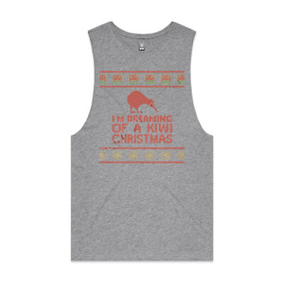 Kiwi Christmas - Unisex Barnard Tank Thumbnail