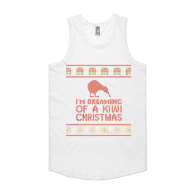 Kiwi Christmas - Mens Authentic Singlet Thumbnail
