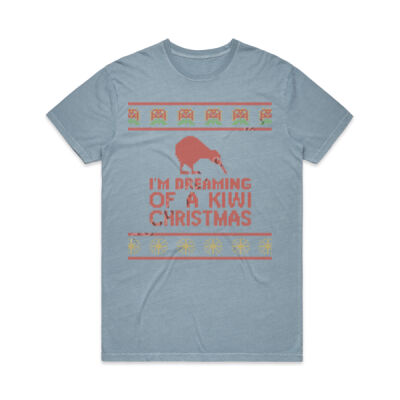 Kiwi Christmas - Mens Faded Tee Thumbnail