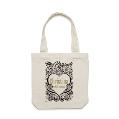 Meri Kirihimete  - Carrie Tote Bag  Thumbnail