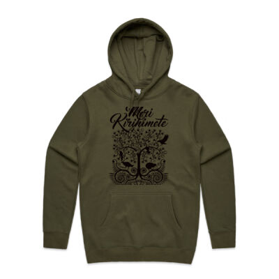 Meri Kirihimete - Unisex Stencil Hoodie Thumbnail