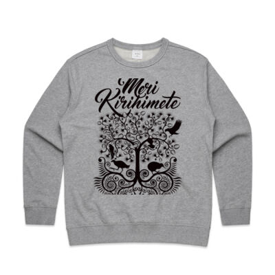 Meri Kirihimete - Womens Premium Crew Thumbnail