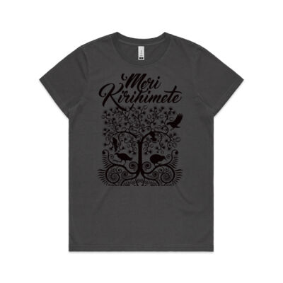 Meri Kirihimete - Womens Faded Tee Thumbnail