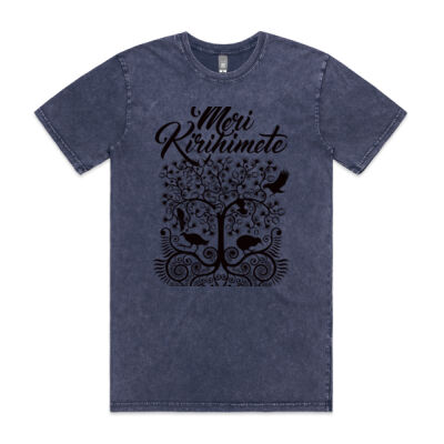 Meri Kirihimete - Mens Stone Wash Staple Thumbnail