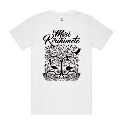 Meri Kirihimete - Mens Block T shirt Thumbnail