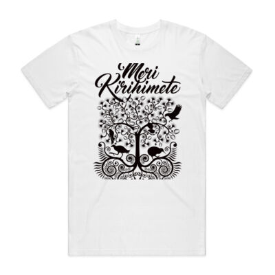 Meri Kirihimete - Mens Staple Organic Tee Thumbnail
