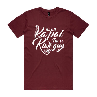 Ka pai Kiwi guy - Mens Staple T shirt Thumbnail