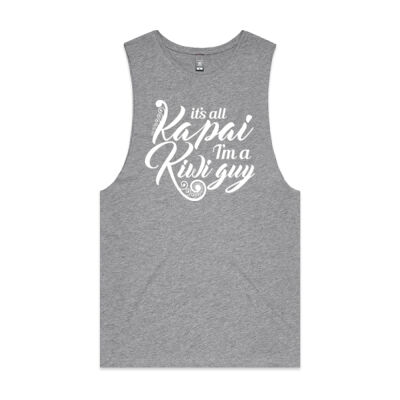 Ka pai Kiwi guy - Unisex Barnard Tank Thumbnail