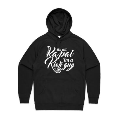 Ka pai Kiwi guy - Unisex Supply Hood Thumbnail
