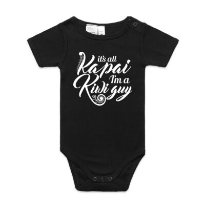 Ka pai Kiwi guy - Mini-Me One-Piece Thumbnail