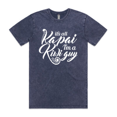 Ka pai Kiwi guy - Mens Stone Wash Staple Thumbnail