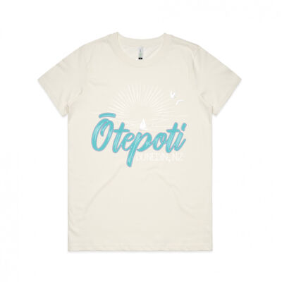 Otepoti (Dunedin NZ)  - Womens Maple Organic Tee Thumbnail