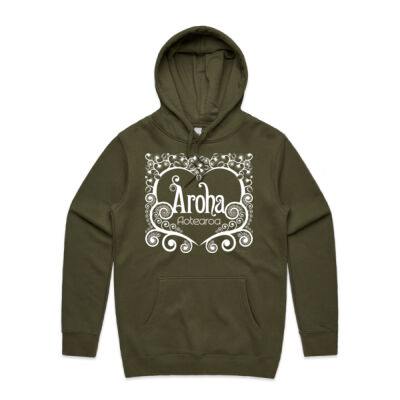 Aroha Aotearoa - Unisex Stencil Hoodie Thumbnail